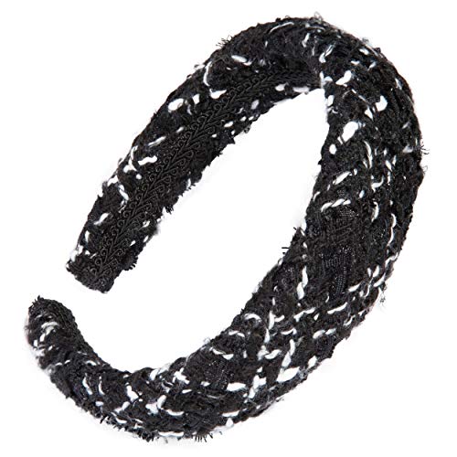 Л. Ериксон Поместена Headband - Црна | Бела