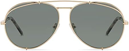 РАЗЛ Eyewear - Koko - Дизајнер Пилот очила за сонце за Жените - UVA/UVB