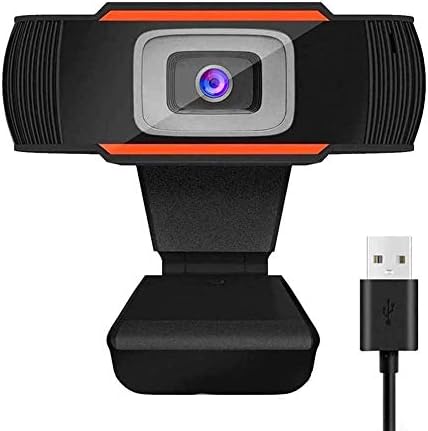 HD Web Camera 720P со Микрофон КОМПЈУТЕР, USB Камера Камера Про Стриминг Камера за Лаптоп, Десктоп Видео Конференциски Повици Веб