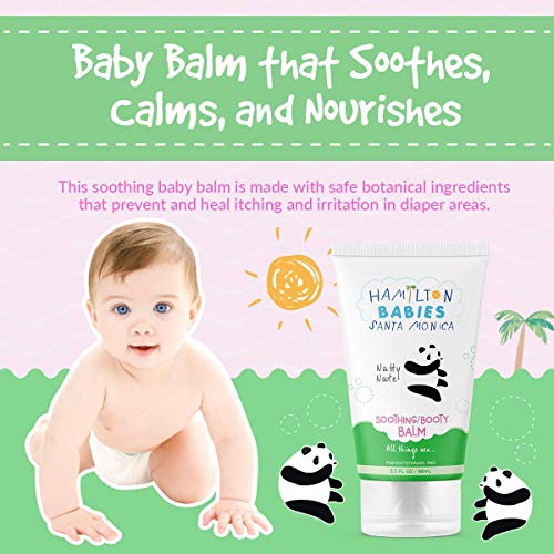 Хамилтон Бебиња: Natty Нејт Благотворно Плен Balm - Бебе Balm - 3.3 fl мл / 98 mL - Природен, Не-Токсични, Ботанички Состојки, Негување,