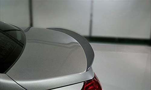 M&S МАТ ЦРНА Задните Diffuser + Заден Спојлер на Багажникот Сет за Hyundai Genesis Седан БХ 2012-2014