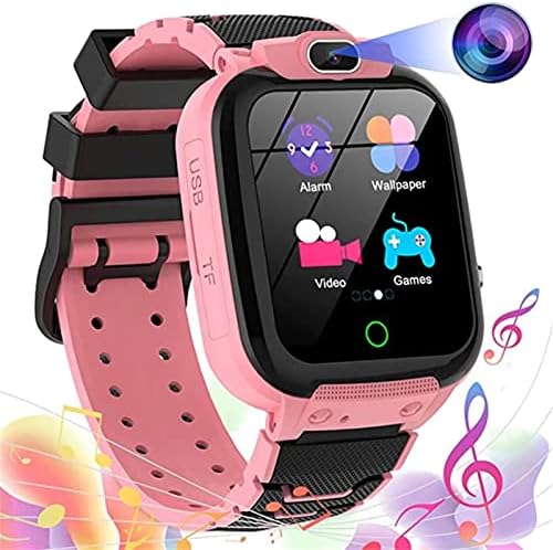 hhscute Smart Watch,1.54-инчен HD Екран на Smart Watch за Деца 8-12 Smart Watch Деца Паметни Часовници за Деца Smart Watch за Девојки