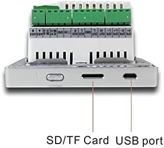 PDGJG на Екранот на Допир, WiFi Аудио Ѕид Панел Засилувач Smart Home Театар и Кино Bluetooth Безжична Музика Систем RS485 USB (Боја
