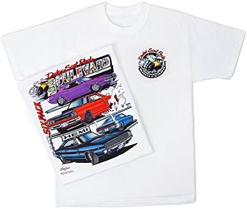 Dodge Scat Пакет Булевар T-Shirt: Предизвикувач Четка ar R/T GTX Полначот Супер Пчела Daytona