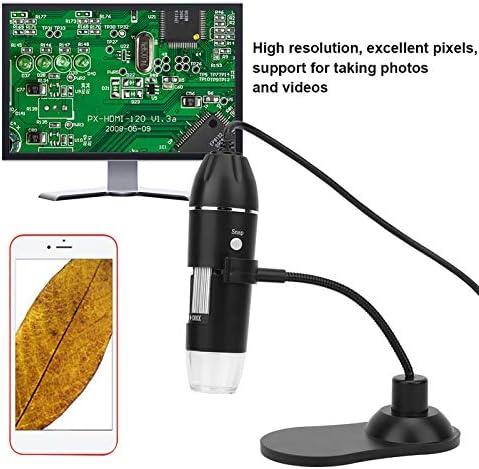 EVTSCAN LED 50X-1000X USB Дигитален Микроскоп Електронски Микроскоп со Заградата