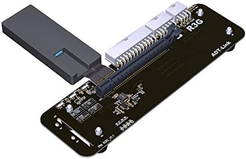 ADT-Линк М. 2 Копче М NVMe Надворешни Графичка Картичка Стојат Протезата со PCIe3.0 X4 да Thunderbolt 3 Столб Кабел PCI-Експрес Надворешен