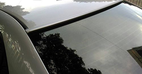 JR2 Насликани Сребрена Боја Компатибилен со 2013 2014 2015 2017 2018 Nissan Altima Седан 4D Заден Прозорец Покривот Спојлер