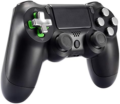 eXtremeRate Магнетни Метал Куршум Копчиња за Playstation 4 Контролер, Прилагодлив D-pad Dpads, Поправка Комплет за Замена на Делови за PS4 Тенок Про Контролори (23 во 1)