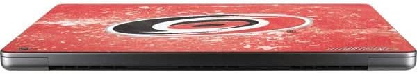 Skinit Decal Лаптоп Кожата Компатибилен со MacBook Pro 16in (2021) - Официјално Лиценцирани NHL Каролина Урагани Замрзнати Дизајн