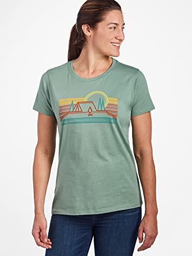 Marmot Жените Bivouac Кратки Ракави, T-Shirt