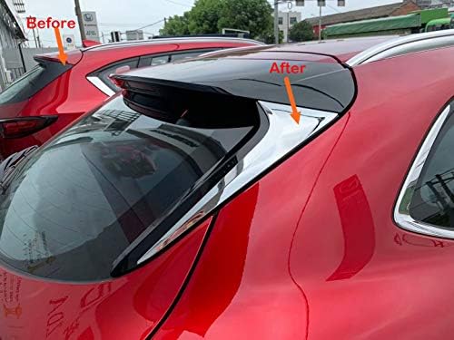Oritech за Mazda Cx-30 Cx30 2020 2021 ABS Задните Опашка Спојлер Прозорец Страна Тројна Заробиме Декорација Покрие Трим Стил