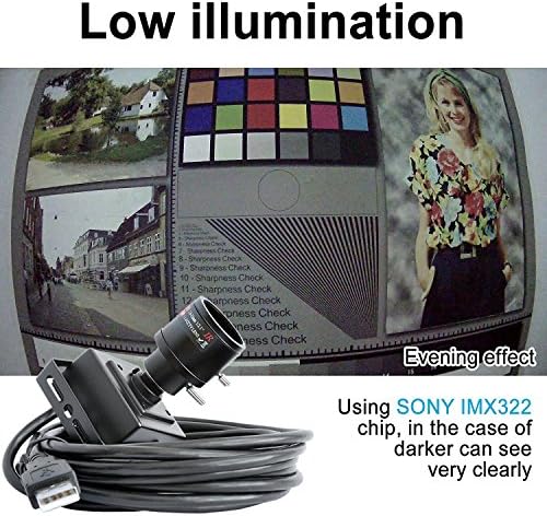 SVPRO Прирачник за Зумирање Фокус USB Камера 2.8-12mm Леќа 1080P HD USB Веб Камера 2MP на слаба Светлина со Sony IMX322 Сензор Преносни