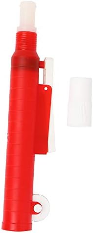 Telituny Pipette Додатен - Pipette Пумпа Додатен за Еднократна употреба Пластични и Стаклени Pipettes 25ml Црвена