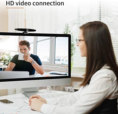 Веб камера Стриминг HD 720p, веб Камера Авто-Фокус со Двојна Бучава-Concelling Микрофон, USB Pro Web Камера Крак за PC, Mac Windows