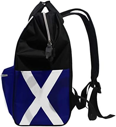 Повик Daypack Кул Симпатична Mummy Туристички Ранец со Шкотскиот Знаме