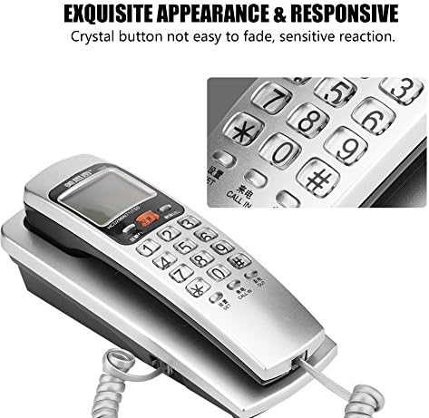 Oumij Ѕид-Монтирани Фиксни Телефонски Складирање Број FSK/DTMF Стандард за ИДЕНТИФИКАЦИЈА на Повикувачот Ефикасност и Безбедно Преносни