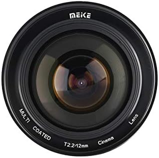 Meike 12mm T2.2 Прирачник се Фокусира Широк Агол Фиксна Кино Објектив за M43 Микро Четири Третини MFT Планината Камери BMPCC 4K ZCAM