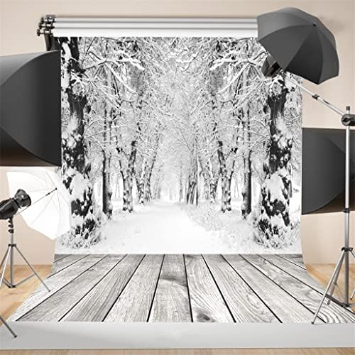 HGVVNM Снег Шума Фотографија Потекло Божиќ Туш Портрет Роденден Photoshoot Backdrops (Боја : А, Големина : 80cmX125cm 2.6X4ft)