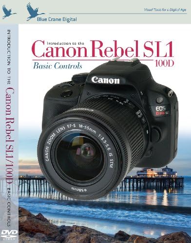 Сина Кран Дигитални Вовед за Canon Rebel SL1/100D со Основните Контроли (zBC155)