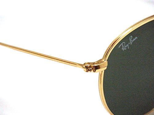 Реј Бан RB3447 КРУГ МЕТАЛ очила за сонце Боја 001, Злато, 50 mm
