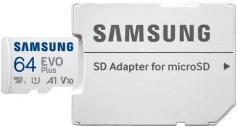 Samsung 64GB Микро SDXC ЕВО Плус Мемориската Картичка за Samsung Таблета Работи со Галакси Јазиче О7 Лајт, Табот S7 FE, S7 FE 5G