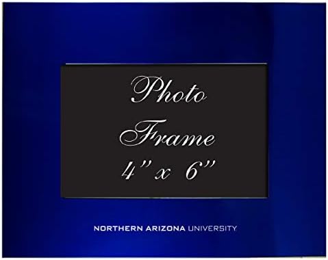 Северна Аризона Универзитетот - 4x6 Брусен Метал Слика Рамка - Сина